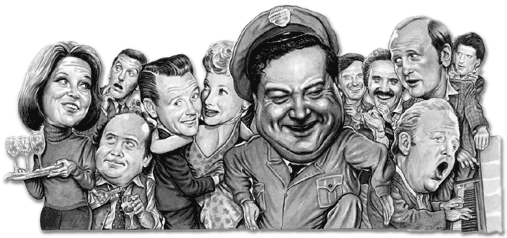 Drew Friedman Caricatures